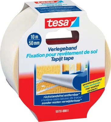 Obrázok produktu pre tesa Verlegeband rückstandsfrei entfernbar 10m x 50mm