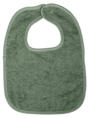 Produktbild von Grünes Baby-Lätzchen, 37 x 27 cm (H x B)