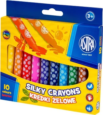 Image de Crayons gel 10 couleurs Astra