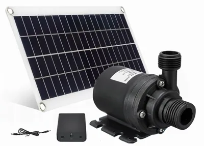 Zdjęcie produktu dla Pompa Ogrodowa Solarna Do Oczka Wodnego Stawu Fontanna Zestaw Mocna 50W
