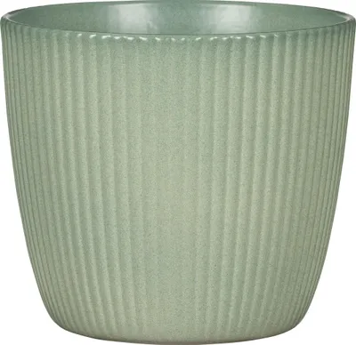 Produktbild von Scheurich Aura, Blumentopf aus Keramik, Farbe: Jade, 20,8 cm Durchmesser, 18,5 cm hoch, 8,004 l Vol.