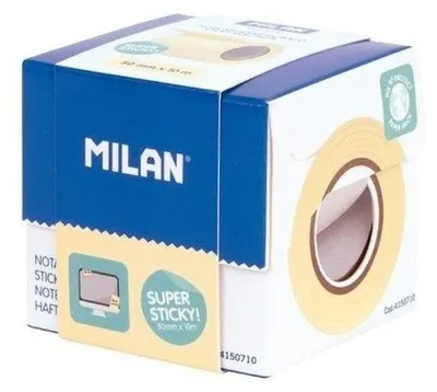 Zdjęcie produktu dla Milan Karteczki samoprzylepne na rolce żółte