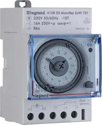 Immagine prodotto di Legrand (BT) Timer giornaliero 230V MicroRexP-PT31412823
