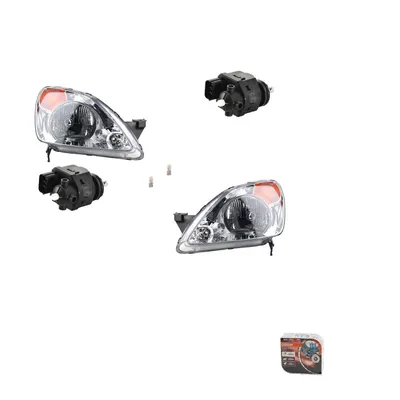 Zdjęcie produktu dla Reflektory + żarówki Osram Night Breaker Laser, pasujące do Hondy CR-V RD8, rocznik 2002-2004, komplet (lewy i prawy), numery części: 33130SJKJ01, 33151SCAG02, 33101SCAG02.
Johns