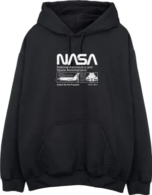 Obrázek produktu pro NASA - Pánská mikina s kapucí BI2189 (3XL) (černá)