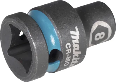 Produktbild von Makita Schlagnuss 1/2", SW8, kurz, Impact Black