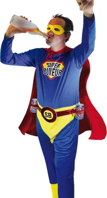 Image de Costume de super buveur pour hommes
