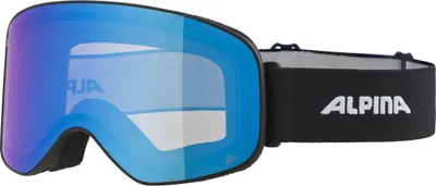 Produktbild von ALPINA SLOPE Q-LITE black matt - mirror blue - schwarz