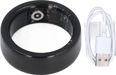 Zdjęcie produktu dla Inteligentny pierścień zdrowia Bluetooth Monitorowanie snu Poziom IP68 Monitor fitness z aplikacją dla mężczyzn i kobiet Czarny nr 12