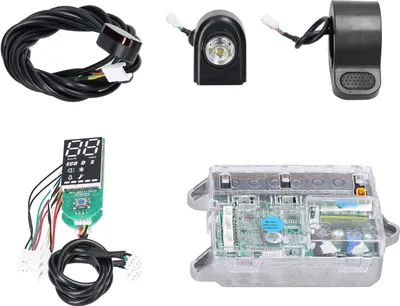 Produktbild von Motherboard-Controller fuer Elektroroller, BT-Digitalanzeige mit Beschleuniger, Vorder- und Ruecklicht, kompatibel mit Elektrorollern