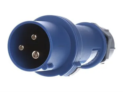 Zdjęcie produktu dla MENNEKES 948, Prosty, 230 V, Niebieski, IP44, 1 szt.