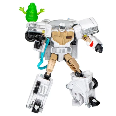 Produktbild von Transformers Ghostbusters Ectotron Ecto-1 Heroischer Autobot Figur