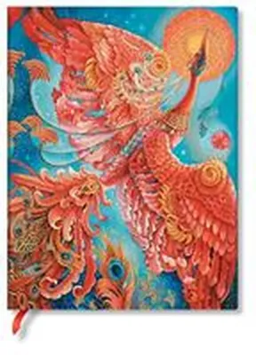 Productafbeelding van Paperblanks Firebird, geïnspireerd ontwerp, meerkleurig, gelinieerd papier, stevige binding, universeel