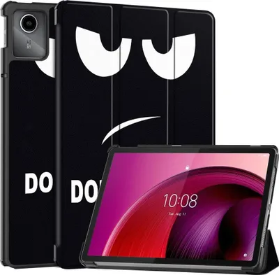 Produktbild von Lenovo Tab M11 Hülle - Tri-Fold Ständer Klapphülle mit Schlaf/Wach-Funktion - Don't Touch
