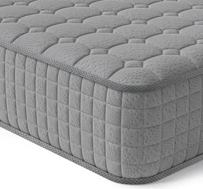 Produktbild von Vesgantti Matratze 140x200 7-Zonen Taschenfederkernmatratze 24cm Mittelfeste Orthopädischem Tonnentaschenfederkernmatratze Grau (H4, Tight-top 24cm)