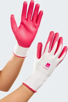 Produktbild von Medi textilní rukavice s latexem střední 2 ks