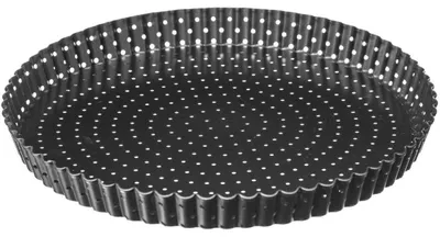 Produktbild von 5five Simply Smart Tarteform mit herausnehmbarem Boden, Backform, Metall, Dunkelgrau, 28 cm, 146644
