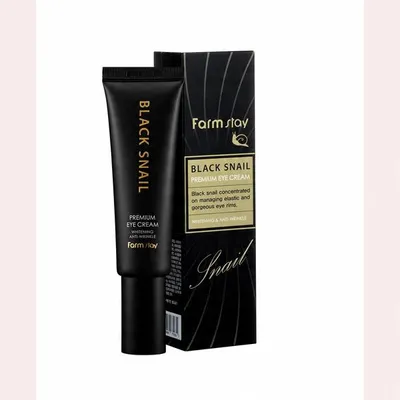 Produktbild von FARMSTAY Premium Augencreme mit schwarzem Schneckenfiltrat