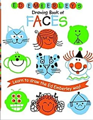 Imagen del producto de Ed Emberley's Drawing Book of Faces