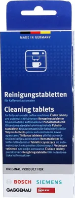 Produktbild von Reinigungstabletten BOSCH 00311969 für Kaffeemaschine 10x2,2g