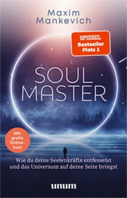 A book cover with a person standing in front of a glowing circle in a dark, misty landscape.