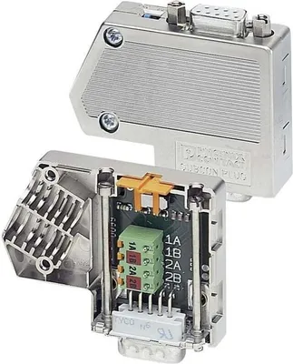 Image de Phoenix Contact Connecteur SUBCON PLUS-PROFIBUS jusqu'à 12 Mbit/s SUBCON-PLUS-PROFIB/AX Contenu : 1 pc
