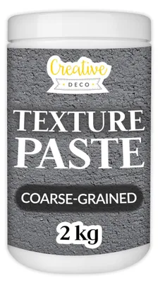 Productafbeelding van Creative Deco Grofkorrelige Structuurpasta 2 kg, Donker Grijs
