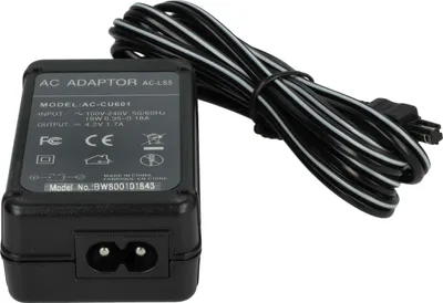 Produktbild von vhbw Netzteil kompatibel mit Sony Cybershot DSC-W55/L, DSC-W55/P, DSC-W560, DSC-W570, DSC-W55/BDLBB, DSC-W55/BDLWM, DSC-W7 Kamera, Digitalkamera, 2m