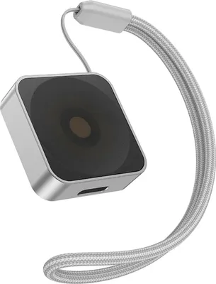 Produktbild von HOCO induktives Ladegerät kompatibel mit Samsung Watch 2,5W CW56, Silber