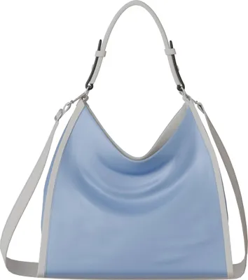 Produktbild von Damen Vegan Handtasche – Groß Stilvoll und Praktisch 30624 Light Blue