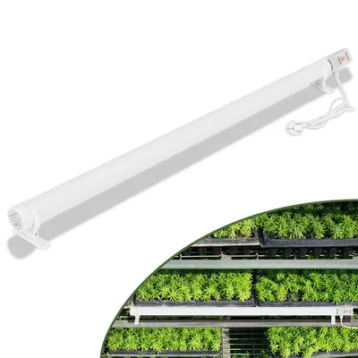 Image de TolleTour Chauffage de serre 240W Avec régulateur de température numérique 3000W Chauffage électrique à tige blanc pour serres Installation flexible