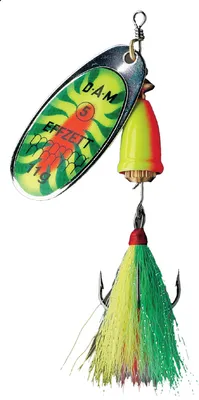 Produktbild von Dam Effzett Executor Dressed Spinner Fireshark 8 g