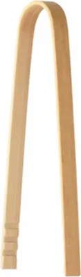 Produktbild von Papstar Snackzange Bambus 10 cm, 10er Pack