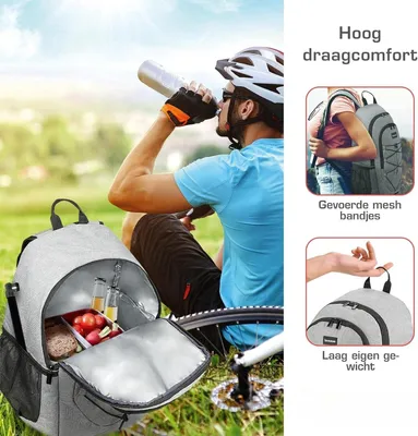 Kühlrucksack - Lunchtasche - Kühltasche - Picknicktasche - Kühltaschen Rucksack - Rucksack