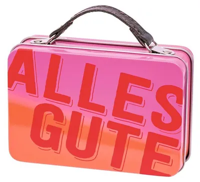 Produktbild von Gutschein-Köfferchen Herzensgrüße (einzeln - verschiedene Designs zur Auswahl)