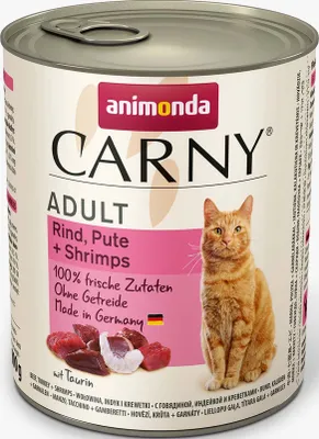 Zdjęcie produktu dla Animonda Carny Turkey Beef karma dla kotów 800 g