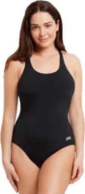 Image de Zoggs Cottesloe Powerback Maillot de bain noir 38 Femme Noir 38