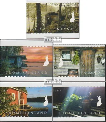 Produktbild von Briefmarken Finnland 2017 Mi 2512-2516 (kompl.Ausg.) postfrisch Saunakultur