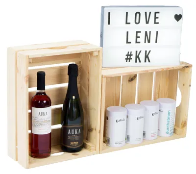 Produktbild von 2er set Gemüsekiste Leni Natur