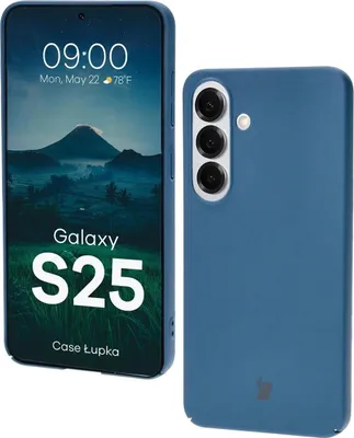 Produktbild von Bizon Case Lupka Samsung Galaxy S25 blau
