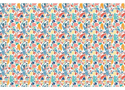 Zdjęcie produktu dla Naklejka na meble Terrazzo Ankara, 60 x 90 cm