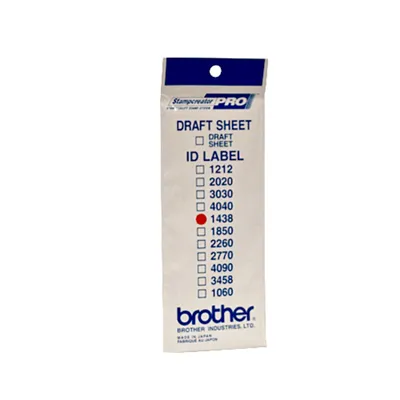 Produktbild von Brother ID4040, Weiß, 4 cm, 4 cm, 79 x 190 x 1 mm, 22 g, 12 Stück(e)