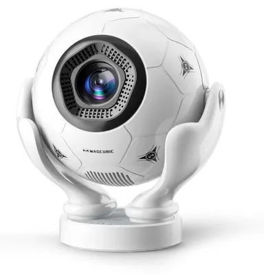 Obrázek produktu pro Smart Beamer HY320F – Projektor pro domácí kino s rozlišením Full HD 1080p – 500 ANSI lumen – Android 14 – WiFi 6 a Bluetooth 5.4 – Automatická korekce zkreslení – Velikost obrazu 90–340 cm