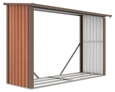 Zdjęcie produktu dla Drewutnia G21 WOH 335 - 242 x 89 cm, brązowa