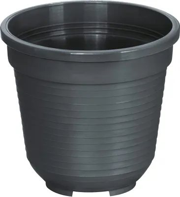 Produktbild von Geli Blumentopf STANDARD Anthrazit Ø  8 cm - Kunststoff