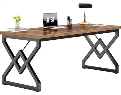 Productafbeelding van Bureau - Computertafel - Werktafel - Schrijftafel - Thuiswerkplek - Grote Werkruimte 160x70 cm