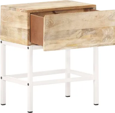 Produktbild von vidaXL Nachttisch 40x30x50 cm Mango Massivholz