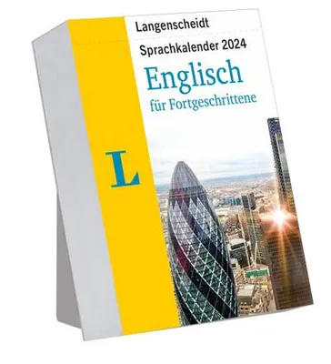 Produktbild von Langenscheidt Sprachkalender Englisch für Fortgeschrittene 2024