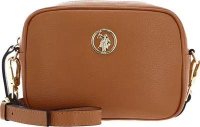Imagen del producto de U.S. POLO ASSN. Cuero bolso bandolera Arlington Crossbody Bag Light Tan marrón claro