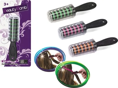 Produktbild von DTC GmbH Kreativset Haarfärbeklammern (Pulver), 3 Farben gemischte Packung